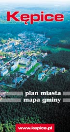 Kępice - Plan Miasta z Mapą Gminy