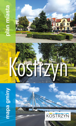 Kostrzyn - Plan Miasta z Mapą Gminy