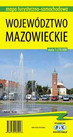 Województwo Mazowieckie (mapa foliowana)