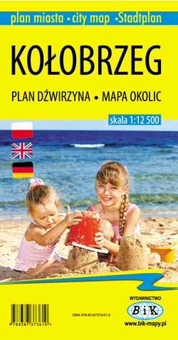 Kołobrzeg. Plan miasta.Plan Dźwirzyna.